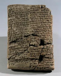 Tablet met spijkerschrift ...