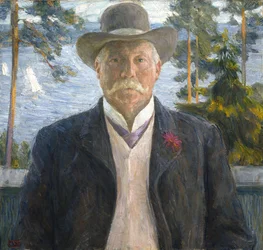 Portret van de componist Thorvald Lammers