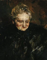 Portret van moeder