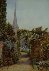 Een tuin in Salisbury