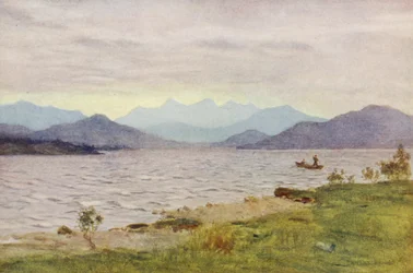 Het meer van Kinloch-Rannoch