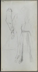 Schetsboek, Pagina 31: Studie van Figuren