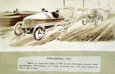 De Parijs-Madrid race