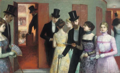Soiree in de Opera, ca. 1900