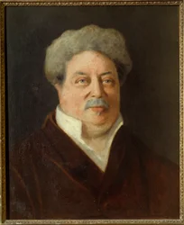 Portret van Alexandre Dumas Père (1802-1870)