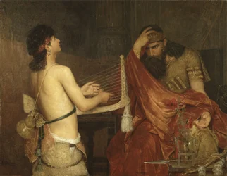 David en Saul, 1878