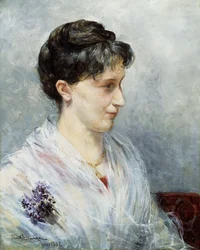 Portret van Maria