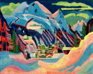 Davos in de winter