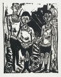 Drie jongens (zonen van Fehr)