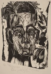 Kop van dr. Robert Binswanger (de student)
