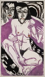Melancholisch Meisje, 1922