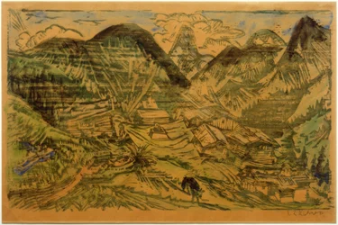 Stafelalp met Tinzenhorn
