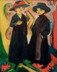 Twee meisjes (Midinetten)