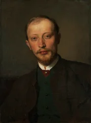 De schilder Franz Jaschke