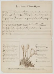 Per la Nativita di Nostro Signore liedblad, c.1868-1882