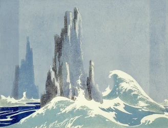 Kathedraal Rotsen, Tasmanië, 1939