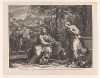Christus en de Samaritaanse vrouw bij de put