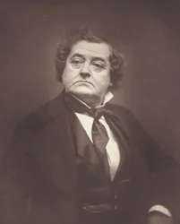 Frédérick Lemaître Franse acteur en toneelschrijver, 1800-1976, ca. 1876