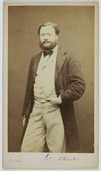 Portret van Edmond About (1828-1885), romanschrijver, polemist