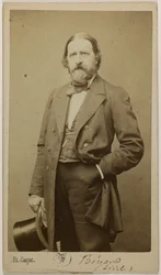 Portret van Benard, T. N., journalist