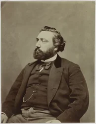 Portret van Léon Gambetta (1838-1882), politicus