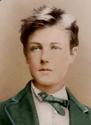 Portret van Arthur Rimbaud op 17-jarige leeftijd, 1871