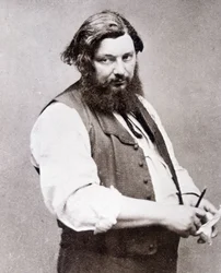 Portret van Gustave Courbet (1819-1877)