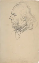 Portret van Honoré Daumier