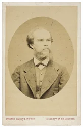 Portret van de dichter Paul Verlaine 1844-1896, ca. 1870