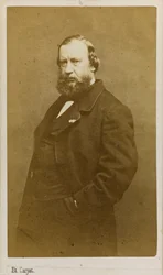 Portret van de kunstenaar Constant Troyon, vroege 1860s
