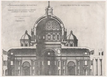 Speculum Romanae Magnificentiae: St. Pieter, 16e eeuw