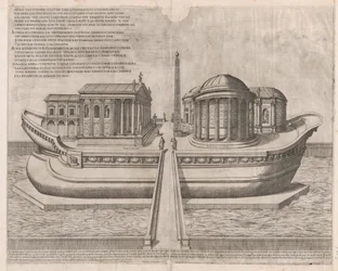Speculum Romanae Magnificentiae: Tempels op het eiland Tiber