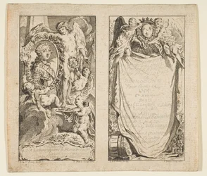 Vignetten voor de Historische, Topografische en Fysieke Tabletten van Bourgondië