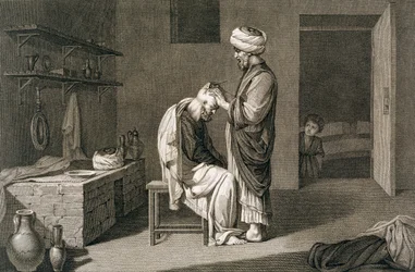 De kapper, 1822