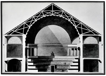 Ontwerp voor de Bibliotheque Royale de France
