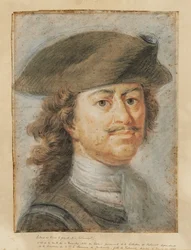 Portret van Keizer Peter I de Grote 1672-1725