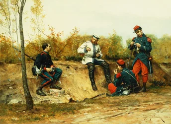 De gevangene, 1889