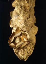 Diadeem (kroon), uit Spina (Emilia Romagna). Etruskische beschaving, 4e eeuw v.Chr.