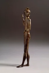 Etruskische beschaving: bronzen beeldje van een krijger
