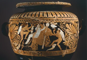 Stamnos (vloeistofopslagvat) (detail)