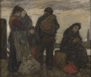 De thuiskomst (met moeder Van Mieghem)