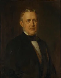 De voorzitter van het Hogerhuis, graaf Ferdinand Trauttmansdorff