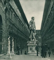 Uffizi Galerij, Florence, Italië, 1927