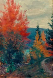 Herfstkleuren, Valdres