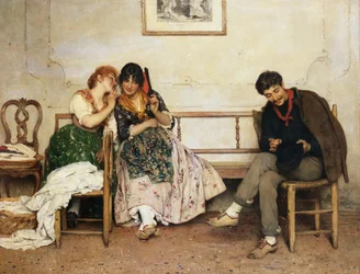 Liefdesverklaring, 1884