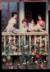 Het balkon, 1911