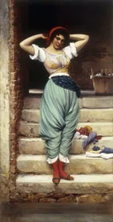 De Wasvrouw, 1878