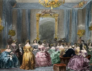 Salon van de hogere klasse