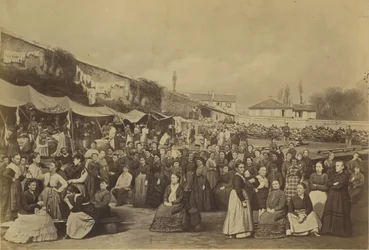 Gevangenis des Chantiers, 15 augustus 1871, Versailles, 1870-71