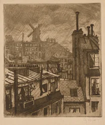 Montmartre, de Moulin de la Galette